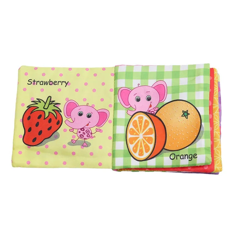 ของเล่นลูกกรงเด็ก หนังสือผ้านุ่มรูปสัตว์ ของเล่นแขวนรถเข็นเด็กแรกเกิด ของเล่นเสริมพัฒนาการ รูปผลไม้ ผัก รูปรถยนต์