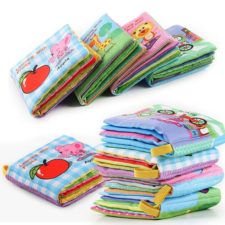 ของเล่นลูกกรงเด็ก หนังสือผ้านุ่มรูปสัตว์ ของเล่นแขวนรถเข็นเด็กแรกเกิด ของเล่นเสริมพัฒนาการ รูปผลไม้ ผัก รูปรถยนต์