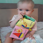 ของเล่นลูกกรงเด็ก หนังสือผ้านุ่มรูปสัตว์ ของเล่นแขวนรถเข็นเด็กแรกเกิด ของเล่นเสริมพัฒนาการ รูปผลไม้ ผัก รูปรถยนต์