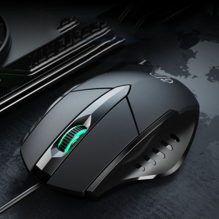 เมาส์มีสาย Inphic PW1 เกม เงียบ โปรแกรมมาโคร พร้อมไฟส่องสว่าง, ความยาวสาย: 1.5m, รุ่นธุรกิจสีดำเงียบ, รุ่นเกมสีดำเงียบ, รุ่นเกมสีเทาไทเทเนียมเงียบ
