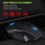 เมาส์มีสาย Inphic PW1 เกม เงียบ โปรแกรมมาโคร พร้อมไฟส่องสว่าง, ความยาวสาย: 1.5m, รุ่นธุรกิจสีดำเงียบ, รุ่นเกมสีดำเงียบ, รุ่นเกมสีเทาไทเทเนียมเงียบ