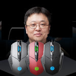 เมาส์มีสาย Inphic PW1 เกม เงียบ โปรแกรมมาโคร พร้อมไฟส่องสว่าง, ความยาวสาย: 1.5m, รุ่นธุรกิจสีดำเงียบ, รุ่นเกมสีดำเงียบ, รุ่นเกมสีเทาไทเทเนียมเงียบ