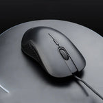 เมาส์มีสาย Inphic PB1 สำหรับธุรกิจและสำนักงาน เงียบ โปรแกรมมาโคร เกม, ความยาวสาย: 1.5m, ไฟหายใจคลาสสิกด้านหลัง, ไฟหายใจสีขาวด้านหน้าแบบด้าน