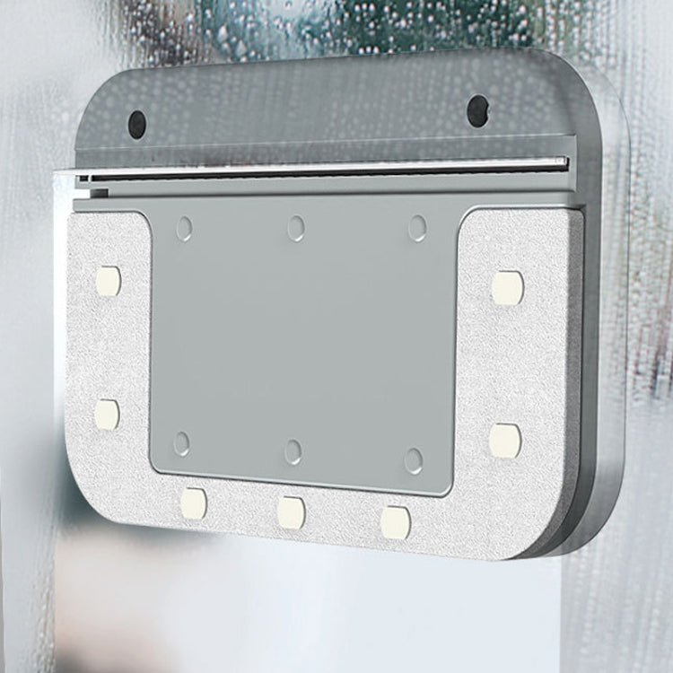 Magnetic Glass Wiper Double-Sided Magnetic Window Wiper High-Level Insulating Glass Cleaner, Specification: Rectangle 3-10mm, Rectangle 8-15mm, Rectangle 18-30mm, Rectangle 20-35mm, Rectangle 24-40mm