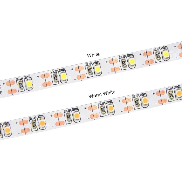 ไฟแถบ LED SMD 2835 อีพ็อกซี่ USB สำหรับตกแต่งโต๊ะคริสต์มาสและไฟพื้นหลังทีวี, 1m, 5m