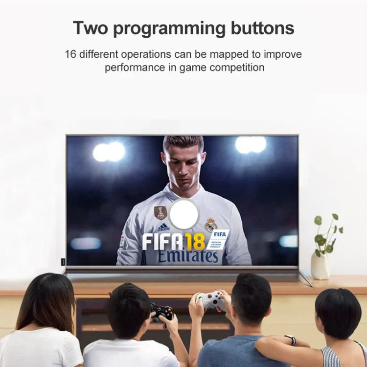 แผ่นเชื่อมต่อปุ่มเสริมด้านหลังสำหรับจอยเกม Heart For Game Controller เชื่อมต่อกับชุดขยายด้านหลังสำหรับ PS4, 2