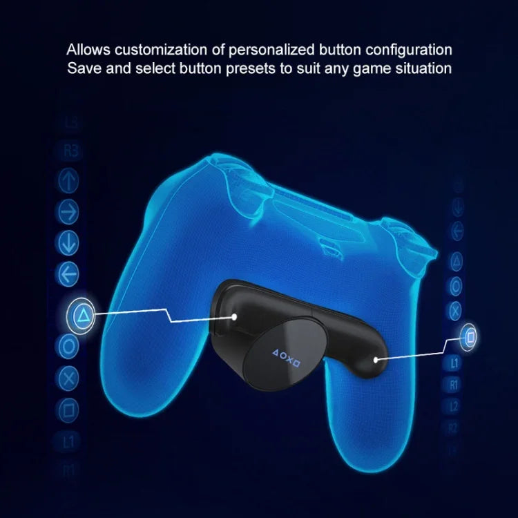 แผ่นเชื่อมต่อปุ่มเสริมด้านหลังสำหรับจอยเกม Heart For Game Controller เชื่อมต่อกับชุดขยายด้านหลังสำหรับ PS4, 2