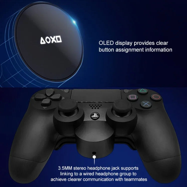 แผ่นเชื่อมต่อปุ่มเสริมด้านหลังสำหรับจอยเกม Heart For Game Controller เชื่อมต่อกับชุดขยายด้านหลังสำหรับ PS4, 2