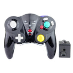 จอยเกมไร้สาย 2.4GHz HY-5201 สำหรับ Nintendo NGC สีขาว, สีม่วง, สีดำ, สีส้ม, สีเงิน