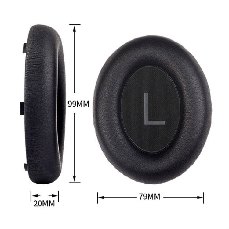 ปลอกฟองน้ำครอบหูสำหรับหูฟัง BOSE NC700 สีดำ เทา