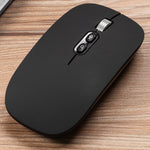 เมาส์ไร้สาย M103 1600DPI 5 ปุ่ม 2.4G ชาร์จได้ Ai อัจฉริยะเสียง รองรับ 28 ภาษา สีขาว ดำ เงิน ทองกุหลาบ เทา