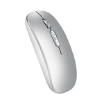 เมาส์ไร้สาย M103 1600DPI 5 ปุ่ม 2.4G ชาร์จได้ Ai อัจฉริยะเสียง รองรับ 28 ภาษา สีขาว ดำ เงิน ทองกุหลาบ เทา