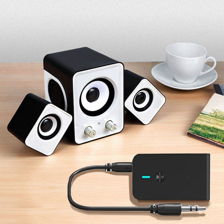 BT-6 ตัวรับและตัวส่งสัญญาณ Bluetooth 5.0 2 in 1 อะแดปเตอร์เสียง, BT-6