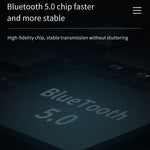 BT201 ตัวรับและตัวส่งสัญญาณเสียง Bluetooth 5.0 USB 2 in 1 พร้อมจอ LCD, ตัวรับและตัวส่งสัญญาณเสียง Bluetooth พร้อมจอ LCD
