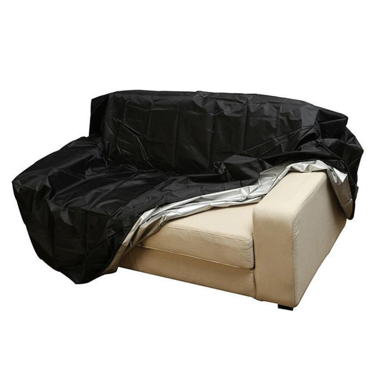 ผ้าคลุมม้านั่งกลางแจ้ง ผ้าคลุมเฟอร์นิเจอร์ 2 ที่นั่ง ขนาด 134x66x89 ซม., 3 ที่นั่ง ขนาด 163x66x89 ซม., 4 ที่นั่ง ขนาด 190x66x89 ซม.