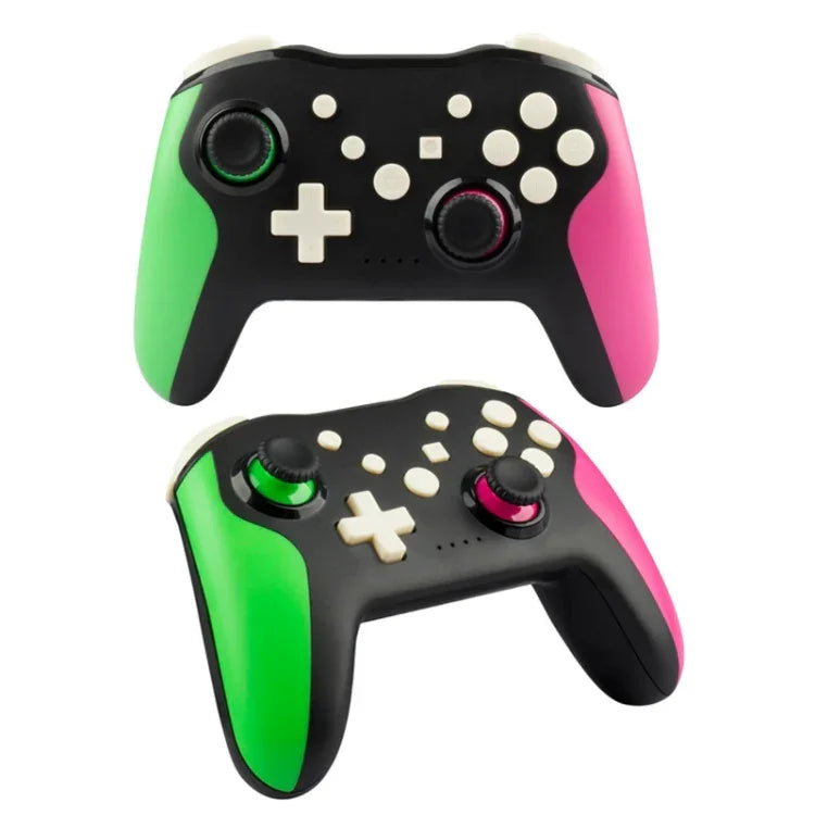 จอยเกมไร้สายบลูทูธสั่นสะเทือน 6 แกน NS009 สำหรับ Switch Pro