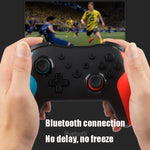 จอยเกมไร้สายบลูทูธสั่นสะเทือน 6 แกน NS009 สำหรับ Switch Pro