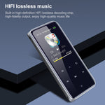 เครื่องเล่น MP3 แบบสัมผัสหน้าจอบลูทูธแบบพกพา เครื่องบันทึก หนังสืออิเล็กทรอนิกส์ 4GB, 8GB, 16GB, 32GB