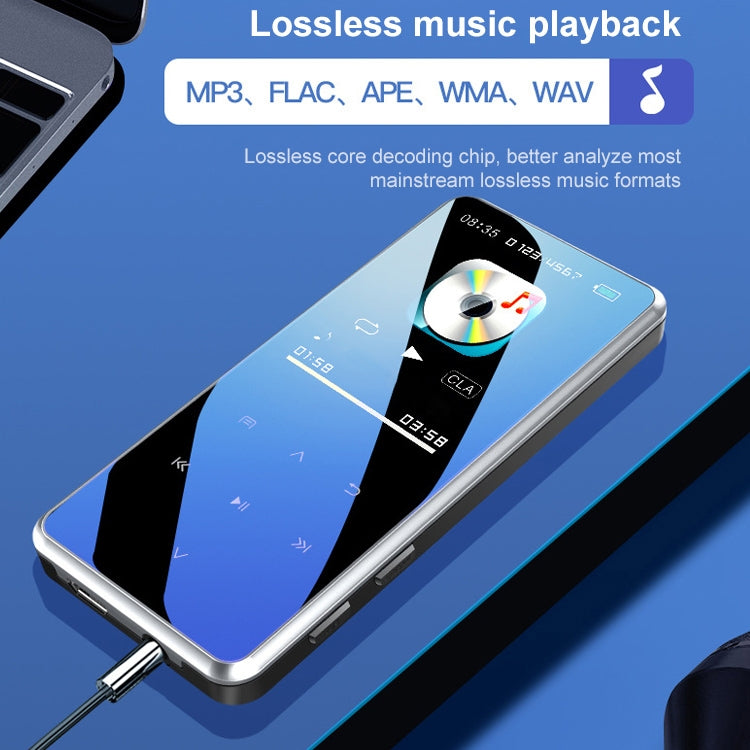 เครื่องเล่น MP3 แบบสัมผัสหน้าจอบลูทูธแบบพกพา เครื่องบันทึก หนังสืออิเล็กทรอนิกส์ 4GB, 8GB, 16GB, 32GB