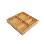 Hot Pot Bamboo Plate Compartmental Platter Vegetable Wood Tray Set, Large Nine Grid Plate, Six Grid Plate, Large Four Grid Bamboo Plate, Medium Four Grid Bamboo Plate, Small Four Grid Bamboo Plate, Three Grid Bamboo Plate, Two Grid Plate               ...