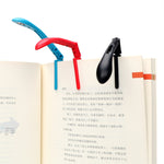 ชุด 5 ชิ้น โคมไฟหนีบหนังสือขนาดเล็ก ปกป้องสายตา โคมไฟกลางคืน LED พับได้