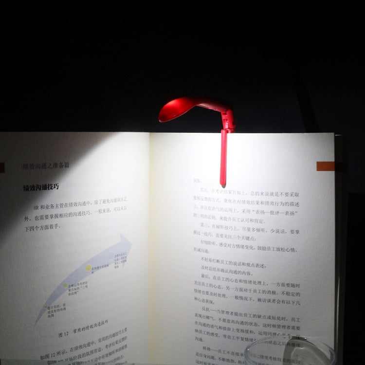 ชุด 5 ชิ้น โคมไฟหนีบหนังสือขนาดเล็ก ปกป้องสายตา โคมไฟกลางคืน LED พับได้