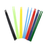 ตะบองกลองไนลอน 2 ชิ้น อุปกรณ์กลอง สีเหลือง, ฟ้าอ่อน, ดำ, เขียวอ่อน, แดง, น้ำเงินกรมท่า, เขียวเข้ม