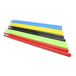 ตะบองกลองไนลอน 2 ชิ้น อุปกรณ์กลอง สีเหลือง, ฟ้าอ่อน, ดำ, เขียวอ่อน, แดง, น้ำเงินกรมท่า, เขียวเข้ม