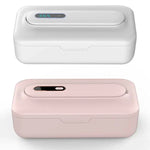 เครื่องฆ่าเชื้อรังสี UV สำหรับเก็บแปรงเครื่องสำอาง รุ่น XD003 สีขาว และสีชมพู