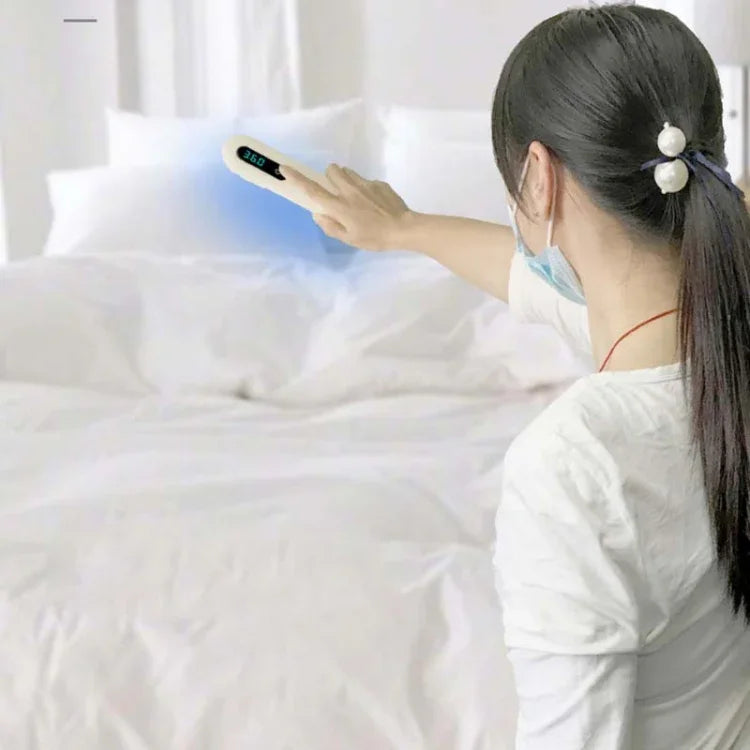 เครื่องฆ่าเชื้อรังสี UV สำหรับเก็บแปรงเครื่องสำอาง รุ่น XD003 สีขาว และสีชมพู