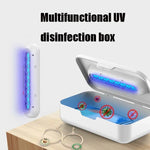 เครื่องฆ่าเชื้อรังสี UV สำหรับเก็บแปรงเครื่องสำอาง รุ่น XD003 สีขาว และสีชมพู