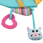 ของเล่นตุ๊กตาห้อยกระจกมองหลังรถยนต์สำหรับที่นั่งเด็ก, กระจกปลาขนาด 35 x 23.5 ซม., กระจกหมีสีน้ำตาลขนาด 35 x 23.5 ซม., กระจกเพนกวินขนาด 35 x 23.5 ซม.