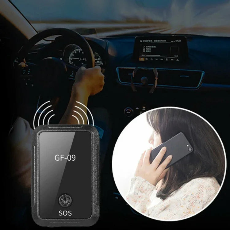 เครื่องติดตาม GPS แบบพกพา GF09 สำหรับรถยนต์ ติดตามเด็กและสัตว์เลี้ยง ป้องกันการสูญหาย, GF09