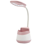 โคมไฟตั้งโต๊ะ LED ป้องกันสายตาชาร์จ USB พร้อมที่ใส่ปากกาและที่วางโทรศัพท์ รุ่น CS276-1 ชมพู, CS276-1 น้ำเงิน, CS276-1 เขียว, CS276-1 เหลือง, CS276-1 ดำ, CS276-3 ชมพู, CS276-3 น้ำเงิน, CS276-3 เขียว, CS276-3 เหลือง, CS276-3 ดำ, CS276-4 ชมพู