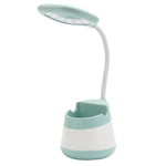 โคมไฟตั้งโต๊ะ LED ป้องกันสายตาชาร์จ USB พร้อมที่ใส่ปากกาและที่วางโทรศัพท์ รุ่น CS276-1 ชมพู, CS276-1 น้ำเงิน, CS276-1 เขียว, CS276-1 เหลือง, CS276-1 ดำ, CS276-3 ชมพู, CS276-3 น้ำเงิน, CS276-3 เขียว, CS276-3 เหลือง, CS276-3 ดำ, CS276-4 ชมพู