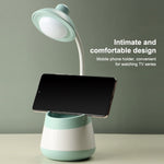โคมไฟตั้งโต๊ะ LED ป้องกันสายตาชาร์จ USB พร้อมที่ใส่ปากกาและที่วางโทรศัพท์ รุ่น CS276-1 ชมพู, CS276-1 น้ำเงิน, CS276-1 เขียว, CS276-1 เหลือง, CS276-1 ดำ, CS276-3 ชมพู, CS276-3 น้ำเงิน, CS276-3 เขียว, CS276-3 เหลือง, CS276-3 ดำ, CS276-4 ชมพู