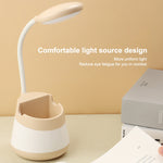 โคมไฟตั้งโต๊ะ LED ป้องกันสายตาชาร์จ USB พร้อมที่ใส่ปากกาและที่วางโทรศัพท์ รุ่น CS276-1 ชมพู, CS276-1 น้ำเงิน, CS276-1 เขียว, CS276-1 เหลือง, CS276-1 ดำ, CS276-3 ชมพู, CS276-3 น้ำเงิน, CS276-3 เขียว, CS276-3 เหลือง, CS276-3 ดำ, CS276-4 ชมพู