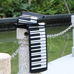 เปียโนพับได้ 88 คีย์ MIDI88 มืออาชีพ คีย์บอร์ดซอฟต์ MIDI จำลองสำหรับฝึกซ้อม พกพาสะดวก, 88 คีย์