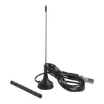 เสาอากาศวิทยุ FM สำหรับบ้าน พร้อมเครื่องขยายสัญญาณทีวี DTMB DVB-T/T2 สำหรับรถยนต์ ปลั๊กทีวีชาย, จากชายเป็นหญิง