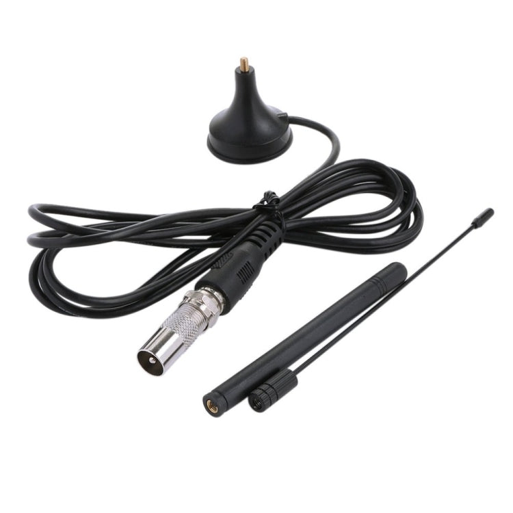 เสาอากาศวิทยุ FM สำหรับบ้าน พร้อมเครื่องขยายสัญญาณทีวี DTMB DVB-T/T2 สำหรับรถยนต์ ปลั๊กทีวีชาย, จากชายเป็นหญิง