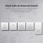 สวิตช์สมาร์ท Sonoff MINIR2 ควบคุมคู่ WIFI DIY ชิ้นส่วนดัดแปลงขนาดเล็ก
