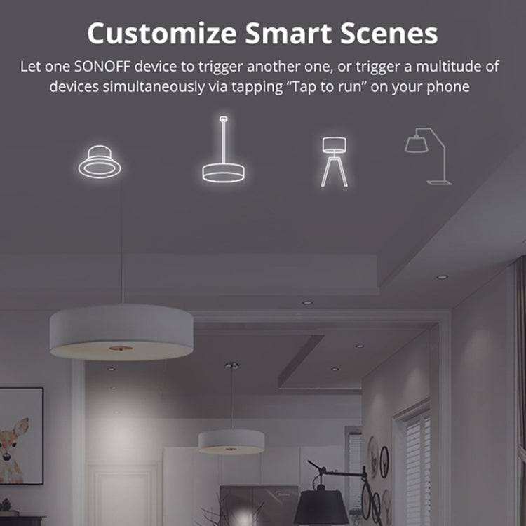 สวิตช์สมาร์ท Sonoff MINIR2 ควบคุมคู่ WIFI DIY ชิ้นส่วนดัดแปลงขนาดเล็ก