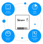 สวิตช์สมาร์ท Sonoff MINIR2 ควบคุมคู่ WIFI DIY ชิ้นส่วนดัดแปลงขนาดเล็ก