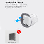 สวิตช์สมาร์ท Sonoff MINIR2 ควบคุมคู่ WIFI DIY ชิ้นส่วนดัดแปลงขนาดเล็ก