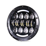 7 Inch Motorcycle Retro Modified Headlights Day Trip LED Far Near Beam Lights  For Wrangler / Harley, Day Trip LED Far Near Beam Lights
