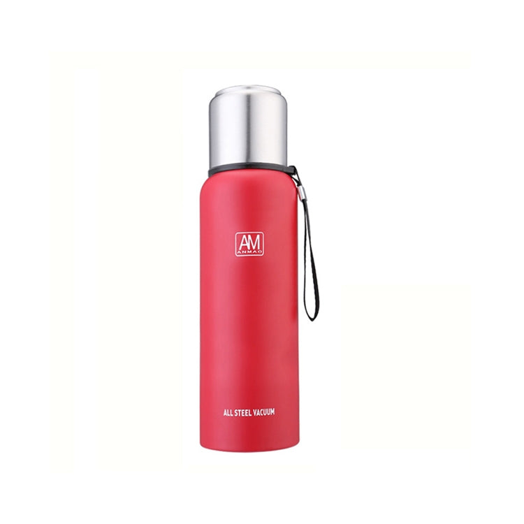 แก้วเก็บความร้อนสแตนเลส 304 ความจุใหญ่ แก้วน้ำกีฬา หม้อเดินทางกลางแจ้ง 500ml, 750ml, 1000ml, 1500ml