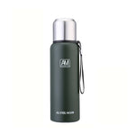 แก้วเก็บความร้อนสแตนเลส 304 ความจุใหญ่ แก้วน้ำกีฬา หม้อเดินทางกลางแจ้ง 500ml, 750ml, 1000ml, 1500ml