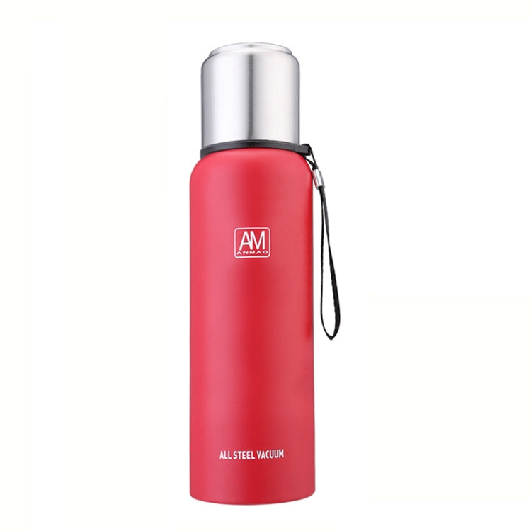 แก้วเก็บความร้อนสแตนเลส 304 ความจุใหญ่ แก้วน้ำกีฬา หม้อเดินทางกลางแจ้ง 500ml, 750ml, 1000ml, 1500ml