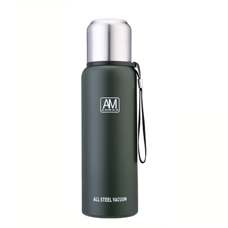 แก้วเก็บความร้อนสแตนเลส 304 ความจุใหญ่ แก้วน้ำกีฬา หม้อเดินทางกลางแจ้ง 500ml, 750ml, 1000ml, 1500ml