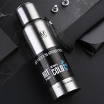 แก้วเก็บความร้อนสแตนเลส 304 ความจุใหญ่ แก้วน้ำกีฬา หม้อเดินทางกลางแจ้ง 500ml, 750ml, 1000ml, 1500ml